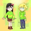 Aubrey &amp; Basil Dreemurr siblings @kanamesansmari