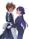 Maid Hero &amp; Suit Mari @maromi_ika
