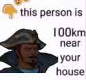 Don Pedro wants to know your location