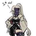 100253 - 1girl artist_unknown black_dahlia brawler cosplay dungeon_fighter_online skullgirls