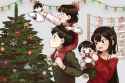 Sunburn family christmas