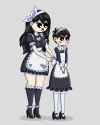 Older Maid helps younger maid @ArtisticMaruDD
