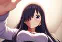 AInako giving headpats