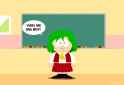 solo, south park art, 1.4__classroom background__, speech bubble _VIBES ARE BAD, s-1826836545