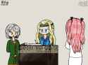 cygnus signing away soverignty to uhhh reina i think question mark idk who the pink one is