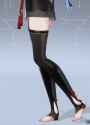 very elaborate snail legwear