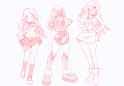__aile_tenjouin_asuka_model_x_and_kobayashi_sanae_yu_gi_oh_and_3_more_drawn_by_kaidou_zx__9942d0d2914baa06ebb883357570d2c5
