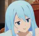 aqua smirk