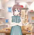 Saya cringing