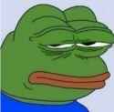 disappointed pepe