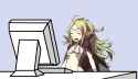 Nowi at computer