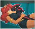 sthgAi_(knuxze) Shadally queen kissing cuddling