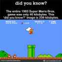 mario filesize