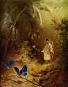 Carl Spitzweg - Der Schmetterlingsjger - (MeisterDrucke-117058)