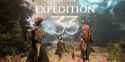 clair-obscur-expedition-33-glowing-logo-over-four-person-party-promo-screenshot-cropped