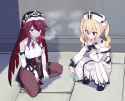 __barbara_and_rosaria_genshin_impact_drawn_by_bebetang__3ed946832ea11648928e6b9f34bd5a40