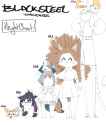 Almond Jessica Liskarm Franka Vanilla Blacksteel heights