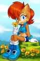 415793__safe_artist-colon-merlotart_princess+sally+acorn+sonic_chipmunk_fictional+species_hybrid_mammal_mobian_rodent_sciurid_squirrel_archie+sonic+the+hedgeho