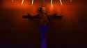 cosmonaut on a cross