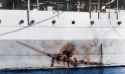 HMS Sussex kamikaze