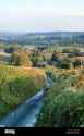 a-narrow-british-country-road-in-shropshire-uk-CYC4P2