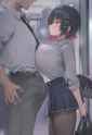 amazing quality,,1.3__kuromoto-kun_(rina_masimaro)__,,from side,kabedon,,1 male s-1518819147