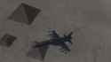 F-5 over the pyramids