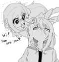 Aubrey meets a Pink Hooligan @mettyadarumi