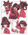 Madotsuki&#039;s Hairstyles 3 @rosse_chan