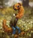 fur dataset, blurry background, male, full-length portrait, {{{meme}}}, species_ s-1139609979