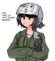Prez&#039;s mew helmet art