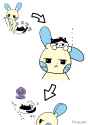 Omori Blob Cat &amp; Pokemon @wtammsrn