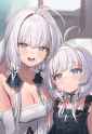 2girls, sian, freng, little illustrious (azur lane), illustrious (azur lane), si s-305491621
