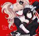 __enoshima_junko_and_celestia_ludenberg_danganronpa_and_1_more_drawn_by_amasaiyurii__cfb98190ddb89610298b4fc5cdbfac31