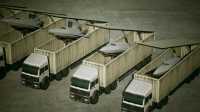MQ-99s in their launch trucks