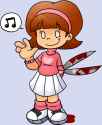 she