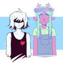 Deltarune x Omori ‬ @sitritea.bsky.social‬