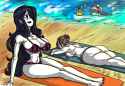 milf sunbathing