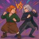 Duel of Strength and Style