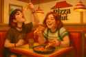 90s Pizza Hut Fun with Friends
