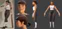 Concept art inspired femscout model