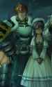 Rance and Shiela stare