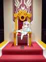 lara in the chair