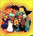 __tron_bonne_roll_caskett_servbot_mega_man_volnutt_data_and_2_more_mega_man_and_2_more_drawn_by_ishikawa_hideki__50f050ddc139f93e15346d37af6a0fd8