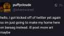 She got banned again for causing drama