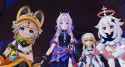 loom and paimon and clitali and kachina (looking)