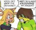 kris get off the internet