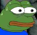 worried frog