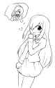 Hananko thinking about headpats