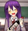 would anybody like some wine yuri colored